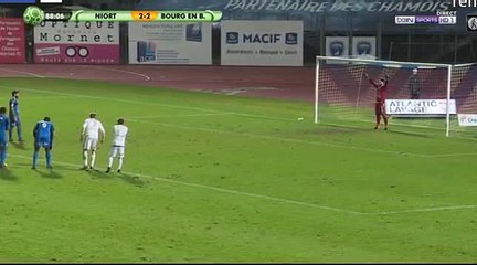 Chamois Niort 3-2 Bourg-en-Bresse 03-02-2017