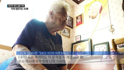 이제 생존자는 40명...위안부 문제 합의 갈등 여전 / YTN (Yes! Top News)
