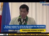 UB: Duterte, umaming siya ang nagsabi kay Dela Rosa na huwag alisin sa puwesto si Supt. Marcos