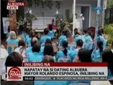 24 Oras: Napatay na si dating Albuera Mayor Rolando Espinosa, inilibing na