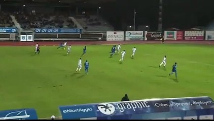 Chamois Niort 1 - 2 Bourg-en-Bresse 03-02-2017