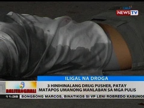 BT: 3 hinihinalang drug pusher, patay matapos umanong manlaban sa mga pulis