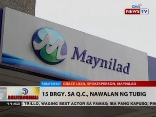 BT: Panayam kay Grace Laxa, spokesperson, Maynilad