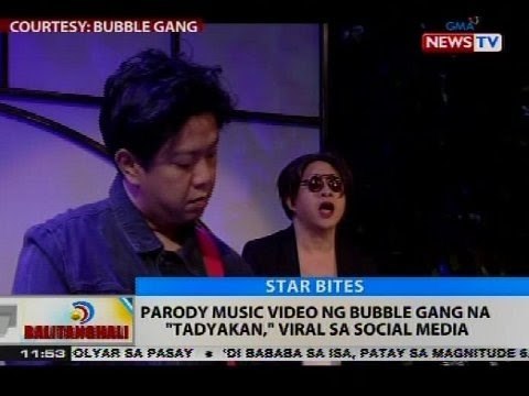 Parody music video ng Bubble Gang na 'Tadyakan,' viral sa social media