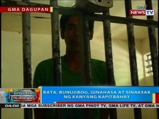 BP: Bata, binugbog, ginahasa at sinaksak ng kanyang kapitbahay