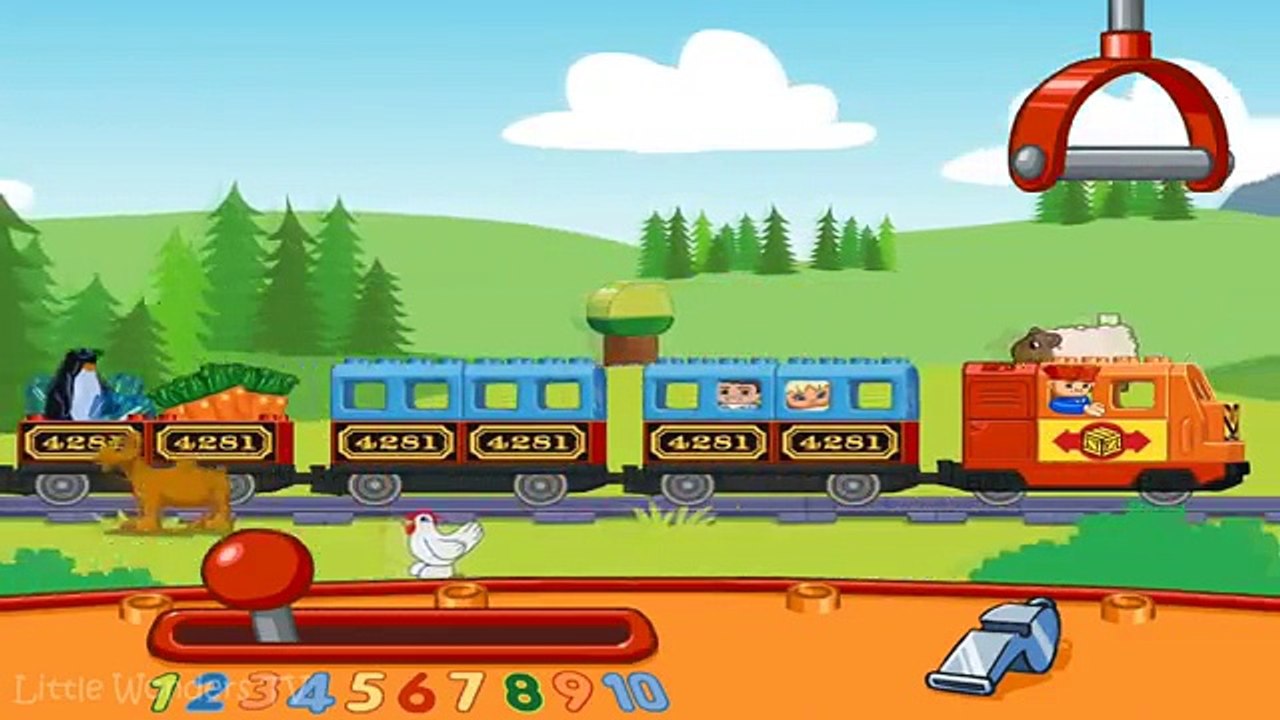 ☀ LEGO® DUPLO® Train ☀ LEGO DUPLO APP Full Game play ☀ Best iPad app demo for kids ☀