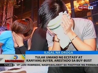 BT: Tulak umano ng ecstacy at kanyang buyer, arestado sa buy-bust
