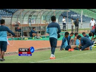 Télécharger la video: NET24 - Timnas U23 latihan jelang turnamen mini