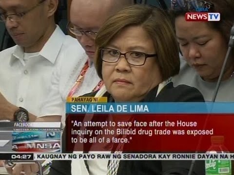 BP: Pahayag ni Sen. Leila de Lima