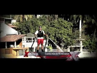 ¿Quieres volar sobre el agua? ¡Conoce el flyboard!