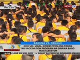 BT: DOH Sec. Ubial, kinwestyon ang timing ng vaccination program na ginawa bago mag-eleksyon