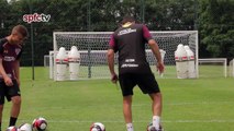 Rogerio Ceni VS Lucas Fernandes Em Uma Disputa De Faltas e Penaltis