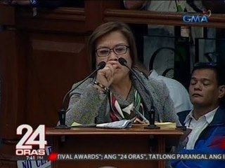 24 Oras: Committee report ng senado tungkol sa EJK, "whitewash" ayon kay Sen. De Lima