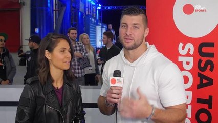 Tim Tebow talks avocados and baseball