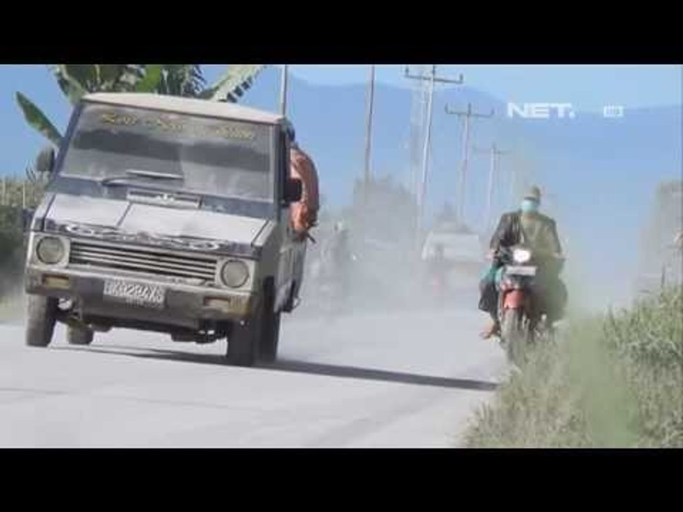NET17 - Senin pagi, Sinabung meletus lagi, Status gunung naik menjadi Awas