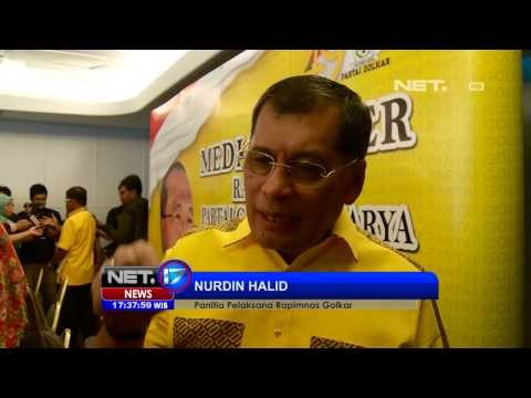NET17 - Nurdin Halid klaim Aburizal Bakrie miliki elektabilitas tertinggi