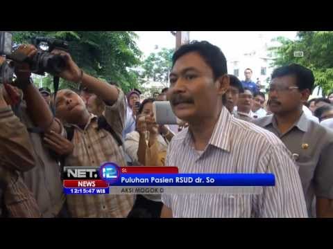 NET12 - Puluhan pasien RSUD dr. Soetomo terlantar karena aksi solidaritas dokter