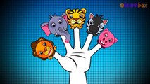 Wild Animals Cartoons Animation Singing Finger Family Nursery Rhymes for Preschool Childrens Song