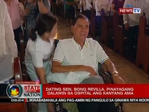 Dating Sen. Bong Revilla, pinayagang dalawin sa ospital ang kanyang ama