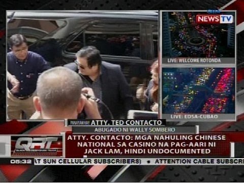 QRT: Panayam kay Atty. Ted Contacto, abugado ni Wally Sombero