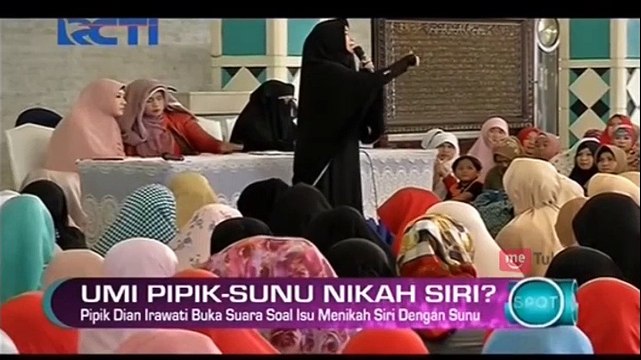 Umi Pipik-Sunu Nikah Siri?