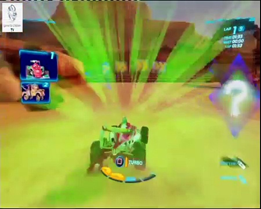 Cars 2 Game - Francesco Bernoulli - Canyon - Disney Car Games - Eng