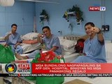 SONA: Mga sundalong nagpapagaling sa AFP Gen. hospital, binigyan ng mga pamaskong regalo