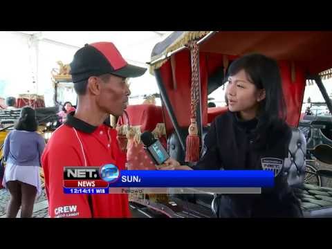 NET12 - Kereta yang paling unik di Festival Kerajaan Sedunia di Monas