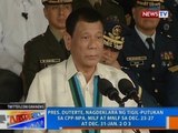 NTG: Pres. Duterte, nagdeklara ng tigil-putukan sa CPP-NPA, MILF at MNLF