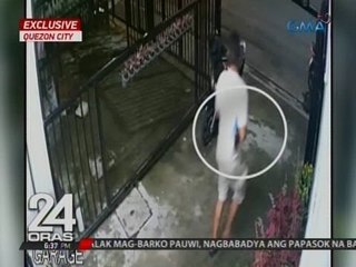 Exclusive: Mga customer ng isang laundry shop, hinoldap ng armadong lalaki