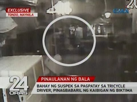 Exclusive: Bahay ng suspek sa pagpatay sa tricycle driver, pinagbabaril ng kaibigan ng biktima