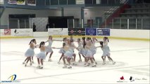 Championnats régionaux de patinage synchronisé 2017 de la section Québec - Centre Eugène-Lalonde (85)