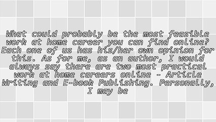 Two Ways to Work at Home and Earn More