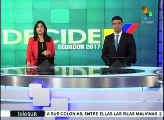 Ecuador:Jorge Glas rechaza acusaciones para ensuciar campaña electoral