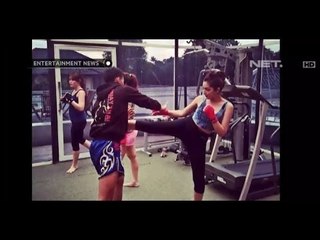 Luna Maya dan Ashanty Geluti Muay Thai