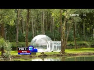 NET17 - Hotel unik berbentuk gelembung di tengah hutan di Paris