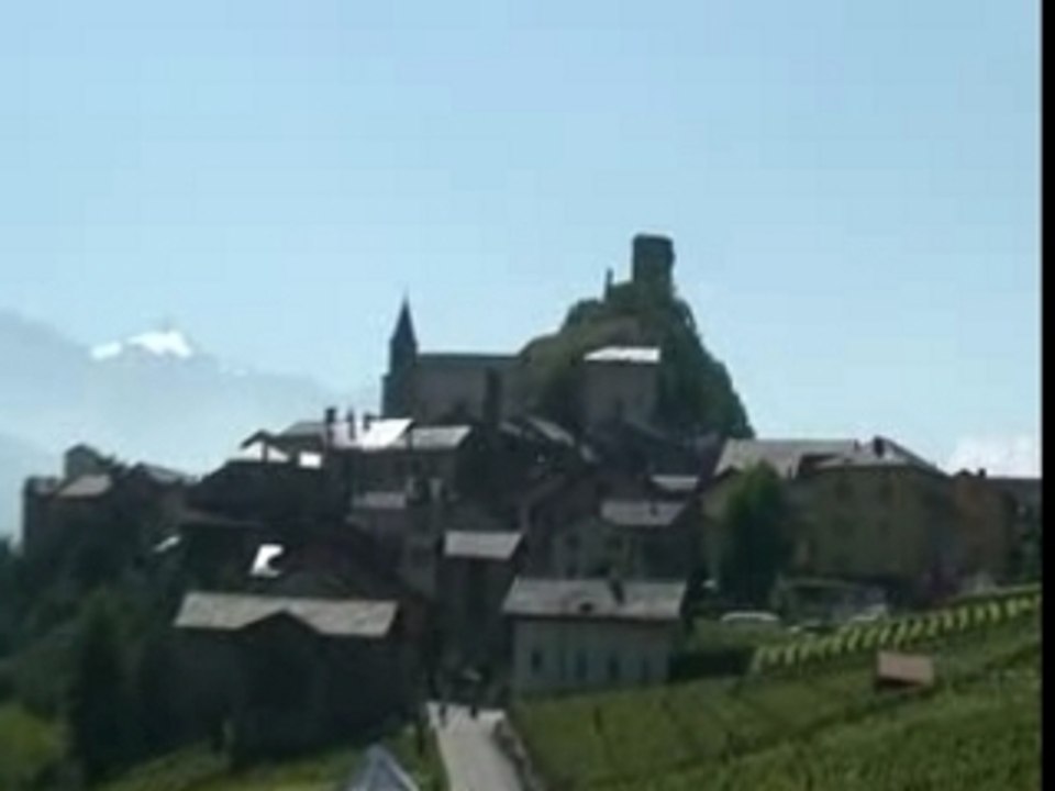 Bourg de Saillon, Valais (Suisse)
