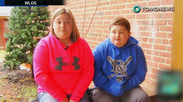 Papai Noel disse para menino se despedir dos hambúrgueres e batatas fritas.