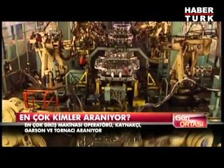 En çok hangi sektörde işçi aranıyor?