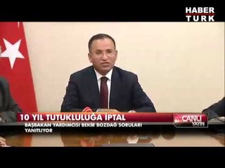 Bekir Bozdağ'dan tutukluluk süresi değerlendirmesi