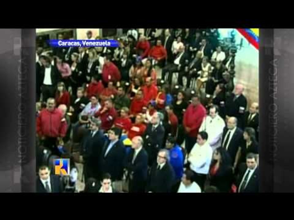 El funeral de Hugo Chávez en la Academia Militar