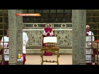 El primer día del cónclave en la capilla Sixtina