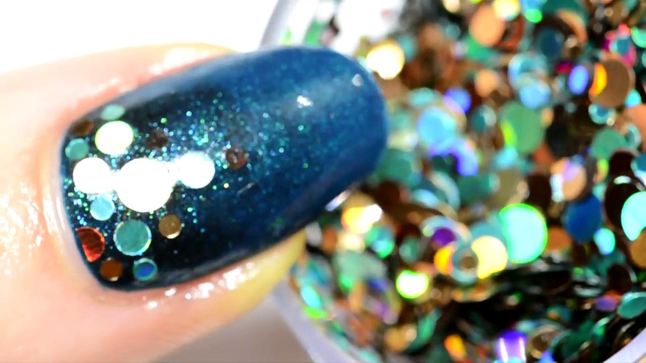 Tuto nail art one stroke orchidée-Bs_EhST8Qyg