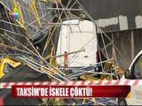 Fırtına İstanbul'u vurdu!