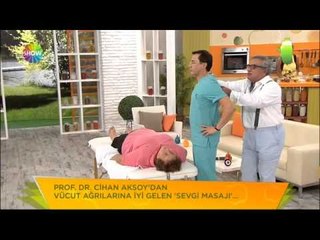 Ağrılara iyi gelen 'Sevgi Masajı'