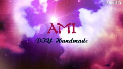 DIY How to Make a Doll Refrigerator - Hướng dẫn làm cái tủ lạnh cho búp bê - Ami DIY