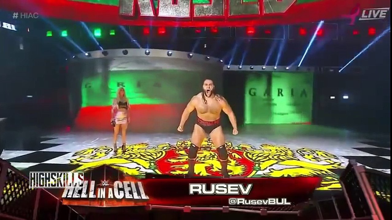 Roman Reigns vs Rusev Hell in Cell 2016 Highlights    Roadblock 2016