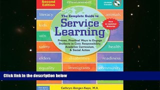 PDF  The Complete Guide to Service Learning: Proven, Practical Ways to Engage Students in Civic