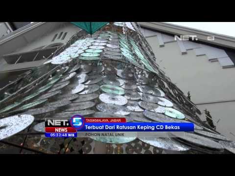 NET5 - Pohon natal dari CD bekas