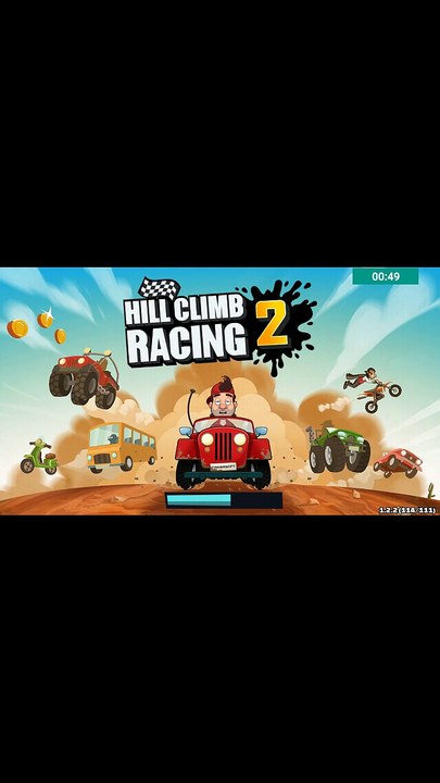 Gameplay hill climb 2 #COPA HILL CLIMB-(MODO MULTIPLAYER) PT BR